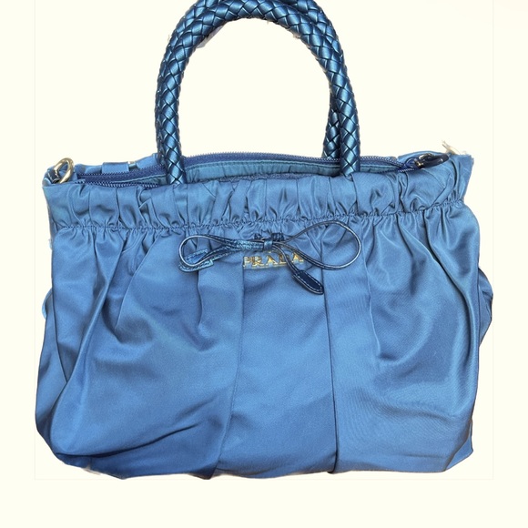 PRADA Tessuto Bow Bag - Picture 13 of 15